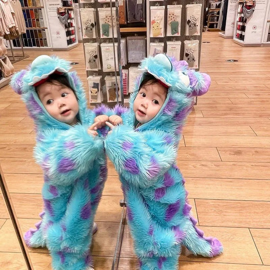 Cute Animal Baby Jumpsuit With Hooded Zipper - The Stargroup Stores