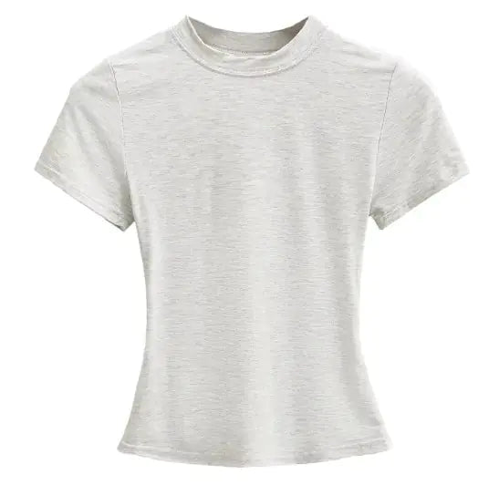 Solid Color Basic Style T-shirt - The Stargroup Stores