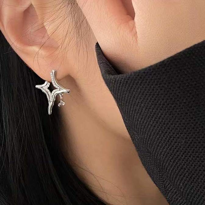 Asterism Rhinestone Earrings - The Stargroup Stores