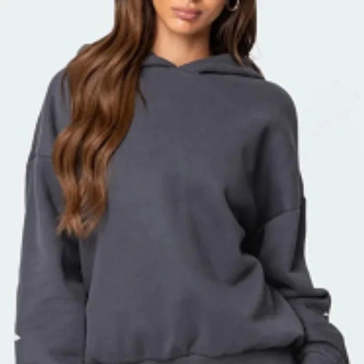 Fleece Hoodie Casual Sports Two - piece Set - The Stargroup Stores