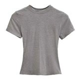 Solid Color Basic Style T-shirt - The Stargroup Stores