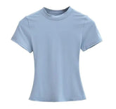 Solid Color Basic Style T-shirt - The Stargroup Stores
