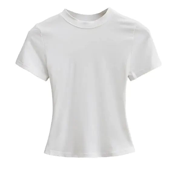 Solid Color Basic Style T-shirt - The Stargroup Stores