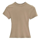 Solid Color Basic Style T-shirt - The Stargroup Stores