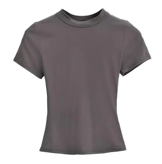 Solid Color Basic Style T-shirt - The Stargroup Stores