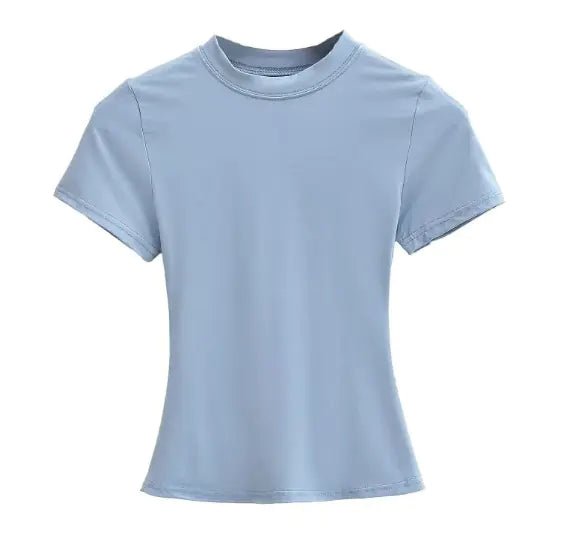 Solid Color Basic Style T-shirt - The Stargroup Stores